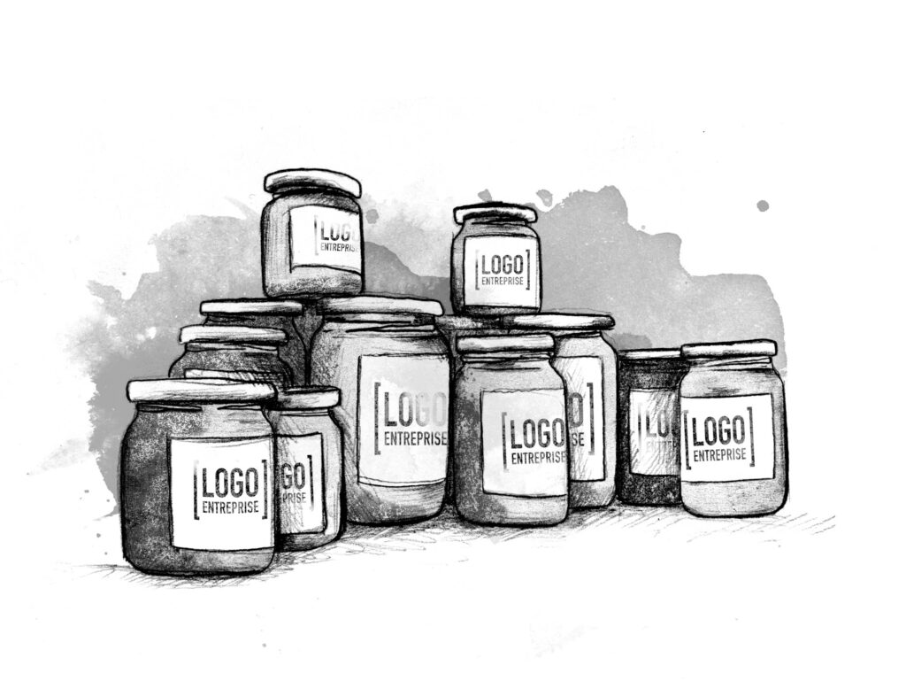 dessin pots-de-miel(2)